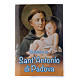 Libretto Novena S. Antonio di Padova e rosario ITA s1