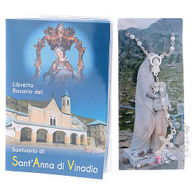 Libretto rosario Santuario di Sant'Anna di Vinadio e rosario ITA