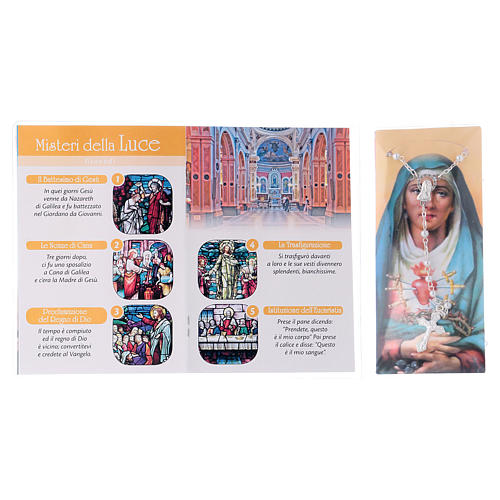 Libretto rosario San Gabriele dell'Addolorata e rosario ITA 3