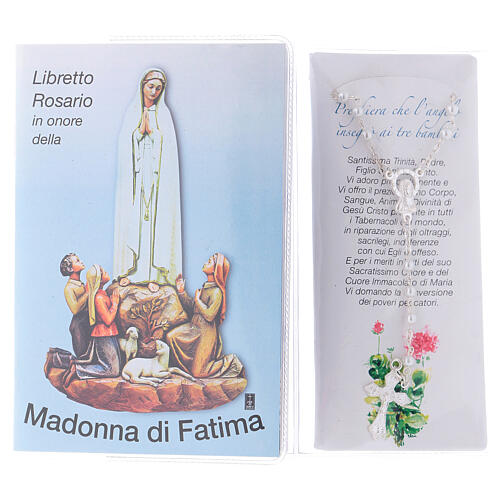 Librito rosario Virgen de Fátima y rosario ITA 2