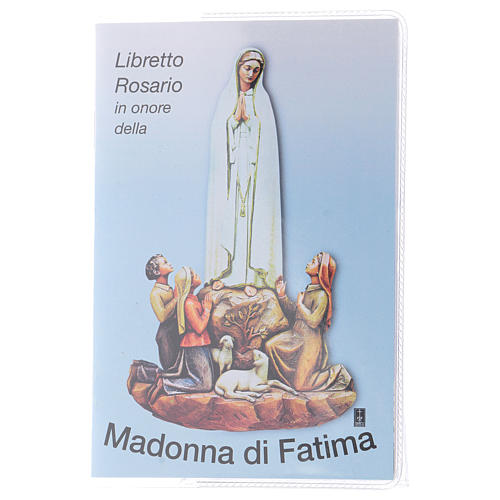 Libretto rosario Madonna di Fatima e rosario ITA 1