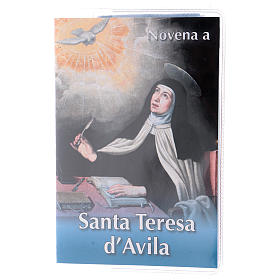 Libretto Novena a Santa Teresa d'Avila e rosario ITA