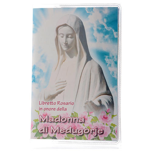 Libretto rosario Madonna Medjugorje e rosario ITA 1