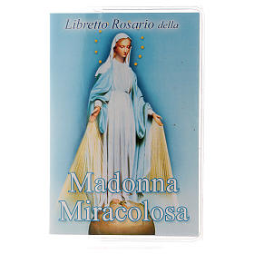 Libretto rosario Madonna Miracolosa e rosario ITA