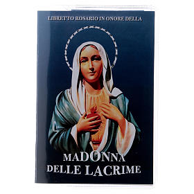 Libretto rosario Madonna delle Lacrime e rosario ITA