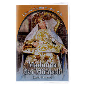 Libretto rosario Madonna dei Miracoli e rosario ITA