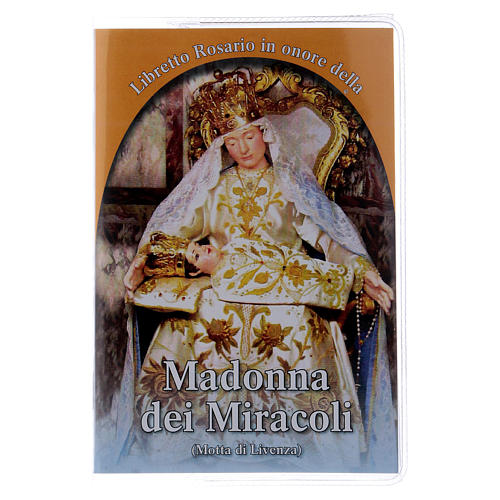 Libretto rosario Madonna dei Miracoli e rosario ITA 1