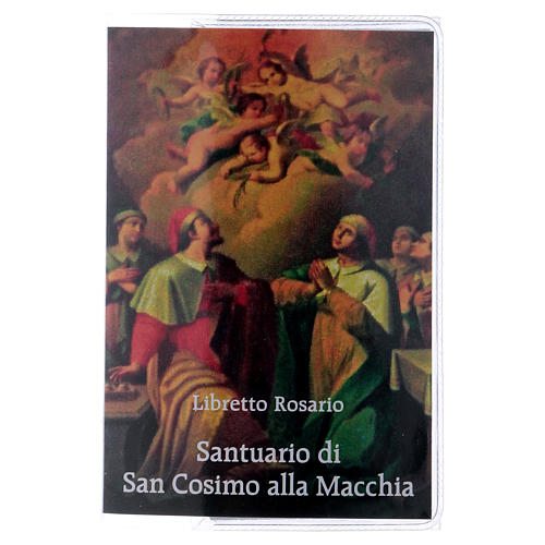 Libretto rosario Santuario di San Cosimo alla Macchia e rosario ITA 1