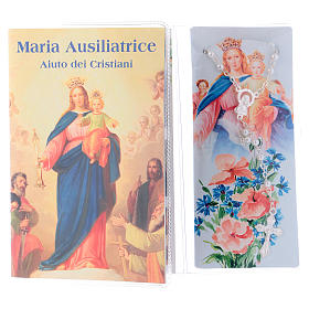 Libretto rosario Madonna ausiliatrice e rosario ITA