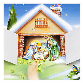 Calendario de Adviento Cartoncillo