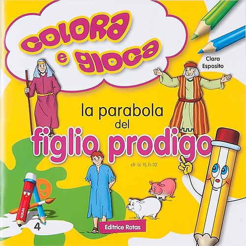 The Parable of the Prodigal Son colouring book 1