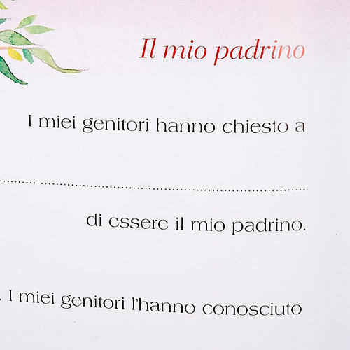 Album souvenir de mon baptême plus CD ITA 3