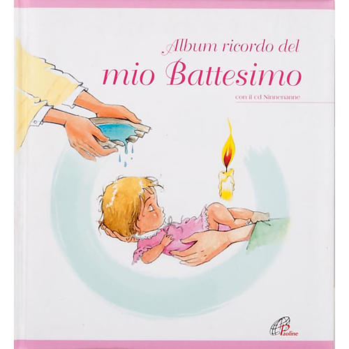 Album souvenir de mon baptême plus CD ITA 4