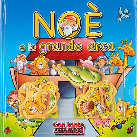 Noè e la grande arca, con tante calamite