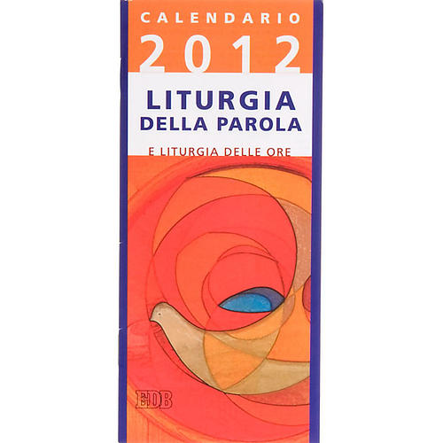 Calendario liturgico tascabile 2012 1