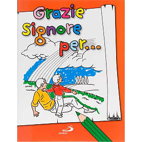 "Grazie signore per..." colouring booklet