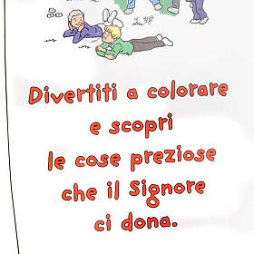 Grazie signore per- Libro da colorare