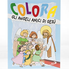 Colour the angels, Jesus's friends