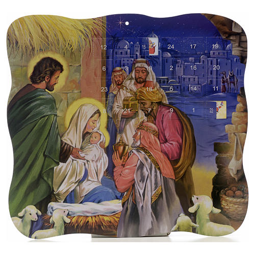 Calendrier Avent classique 1