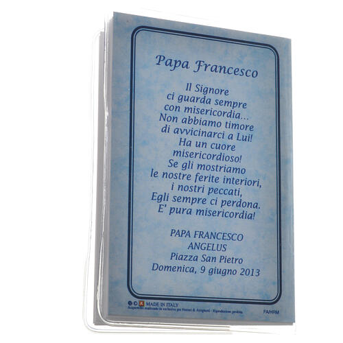 Papst-Franziskus Rosenkranzheft, 6,5 x 9,5 cm 5