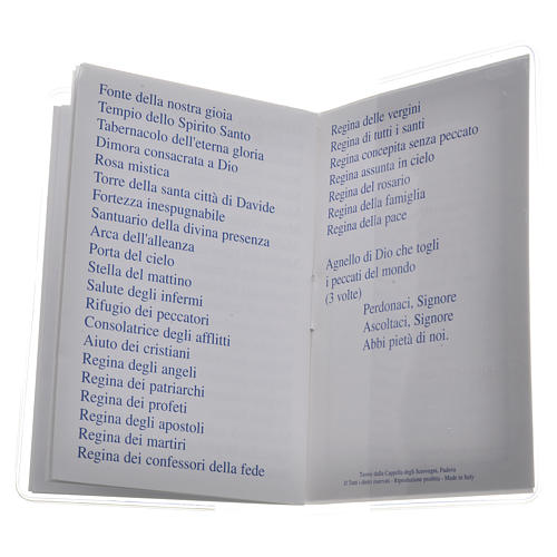Libretto Santo Rosario 6,5x9,5cm San Giovanni Paolo II 4