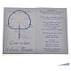 Rosary Leaflet Mary Undoer of Knots image 6,5x9,5cm s2