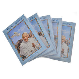 Pope Francis rosary booklet