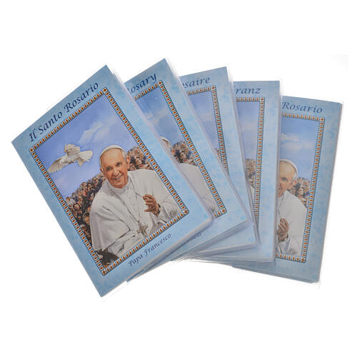 Pope Francis rosary booklet 1