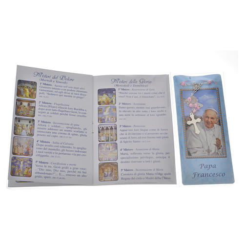 Livre rosaire Pape François et chapelet IT 3