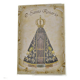 Booklet with rosary O Santo Rosario PORTUGUESE
