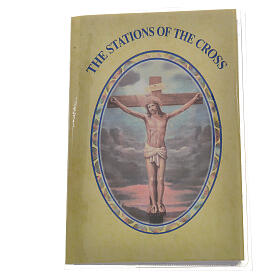 Booklet with rosary The Station of The Cross ENGLISH