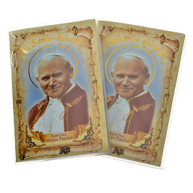 Livre avec chapelet Le Saint Rosaire Jean-Paul II ITALIEN