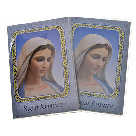 Livre Saint Rosaire Notre-Dame Medjugorje ITALIEN