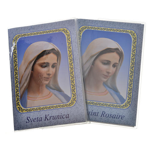 Livre Saint Rosaire Notre-Dame Medjugorje ITALIEN 1