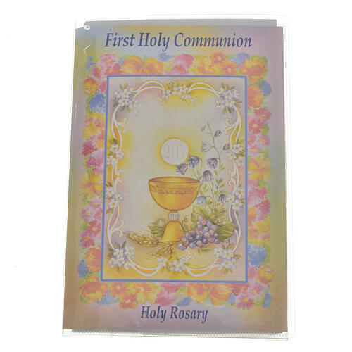 Booklet with rosary First Holy Communion ENGLISH 1