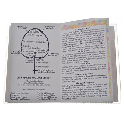 Booklet with rosary First Holy Communion ENGLISH 3