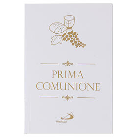 Libro "Prima Comunione" (Primera Comunión) encuadernado para niños 