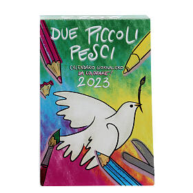 Due piccoli pesci 2023 calendario giornaliero da colorare