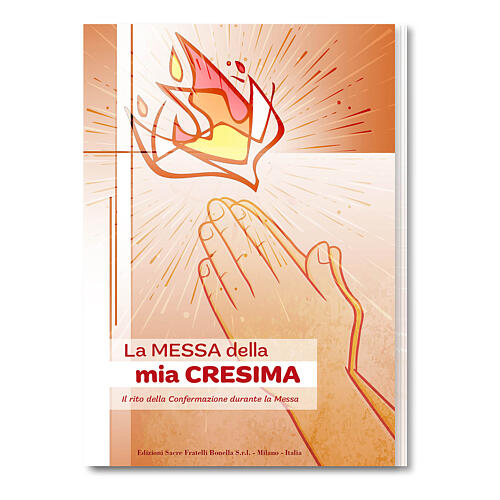 Libretto guida messa Cresima 20X15 cm 1