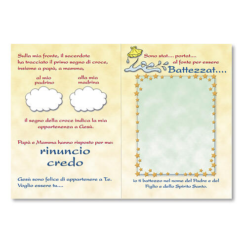 Eccomi, libro ricordo per il Battesimo 3
