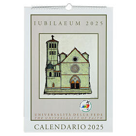 Calendário 2025 Jubileu Universalidade da Fé