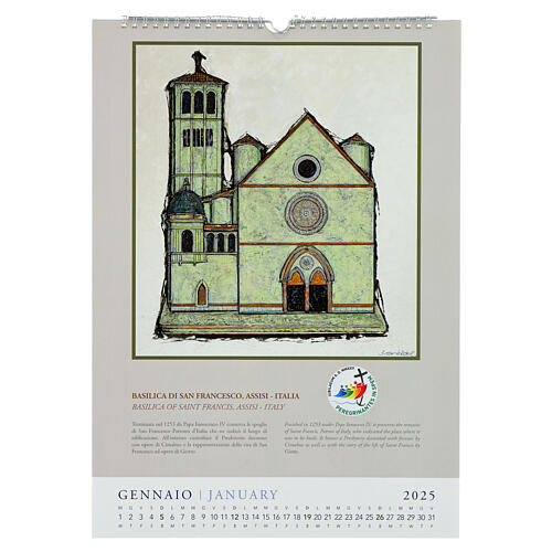 Calendário 2025 Jubileu Universalidade da Fé 3
