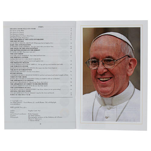 Libretto Porta Santa Giubileo 2025 con rosario 5 mm - LINGUA INGLESE 3
