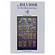 Libretto Porta Santa Giubileo 2025 con rosario 5 mm - LINGUA INGLESE s1