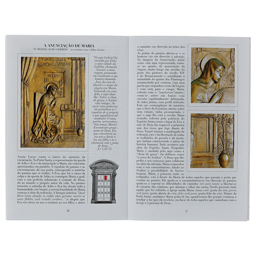 Libretto Porta Santa Giubileo 2025 con rosario 5 mm - LINGUA PORTOGHESE 5