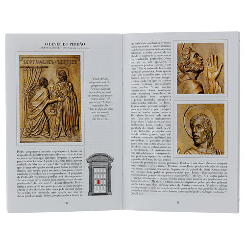 Libretto Porta Santa Giubileo 2025 con rosario 5 mm - LINGUA PORTOGHESE 7