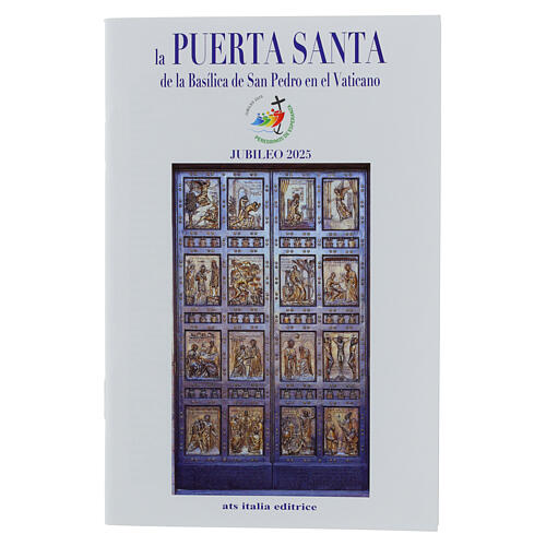 Libretto Porta Santa Giubileo 2025 con rosario 5 mm - LINGUA SPAGNOLO 1