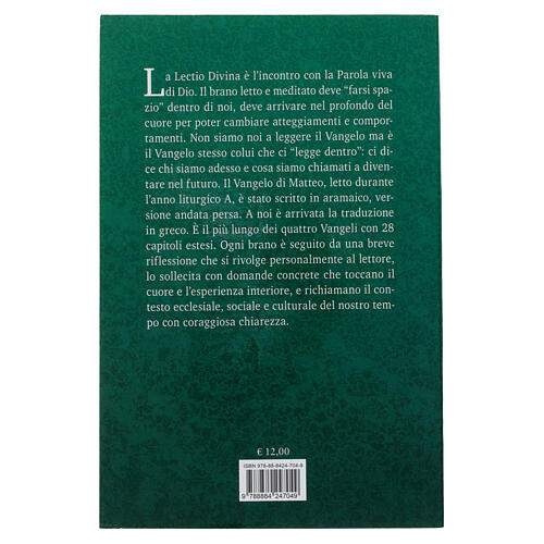 Lectio divina con il Vangelo di Matteo (italienische Ausgabe) 3