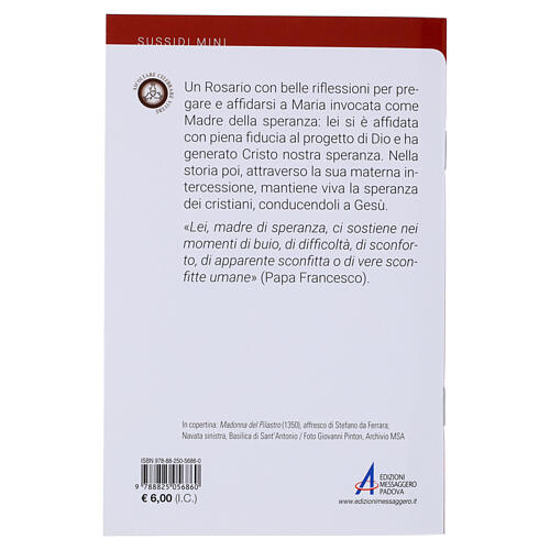 Con María, madre de la esperanza. Rosario 2