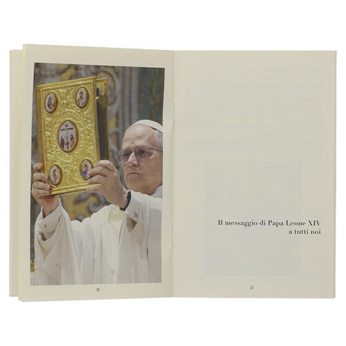 Buch, Papst Leo XIV. „Der Friede sei mit euch!“, 32 Seiten – ITALIENISCHE SPRACHE 3